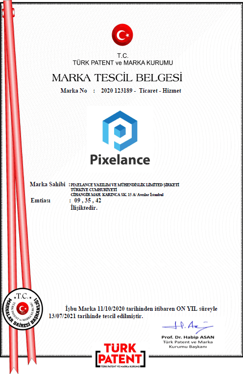 Our Trademark Registration Certificate